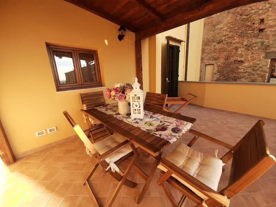 Lajatico Rentals - Terrazza Sul Tramonto Del Silenzio Экстерьер фото